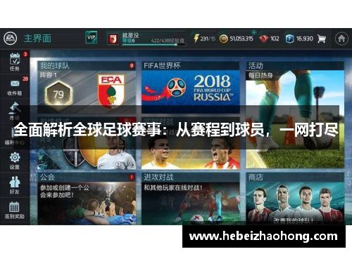 全面解析全球足球赛事：从赛程到球员，一网打尽